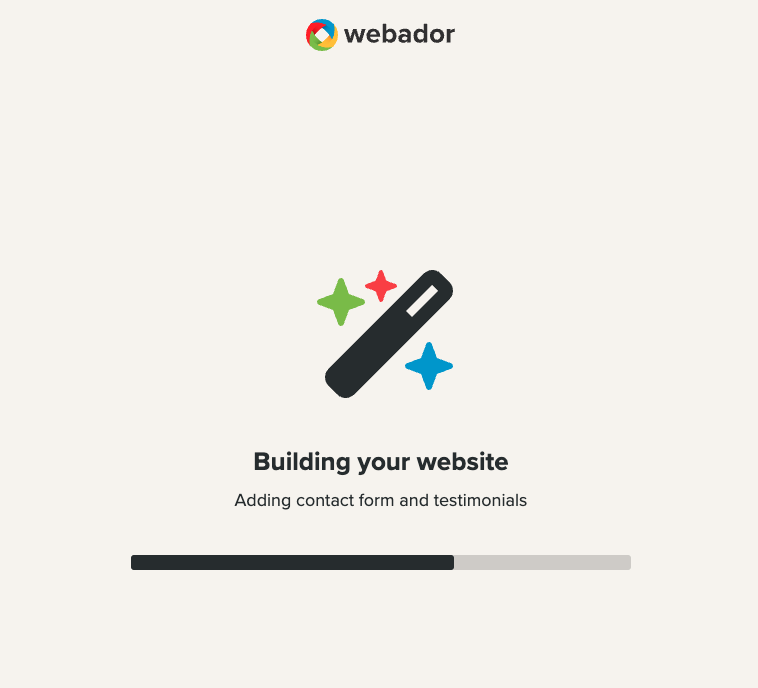 How do i build a website with ai help center webador