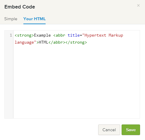Come inserisco un codice HTML sul mio sito web? – Centro assistenza ...
